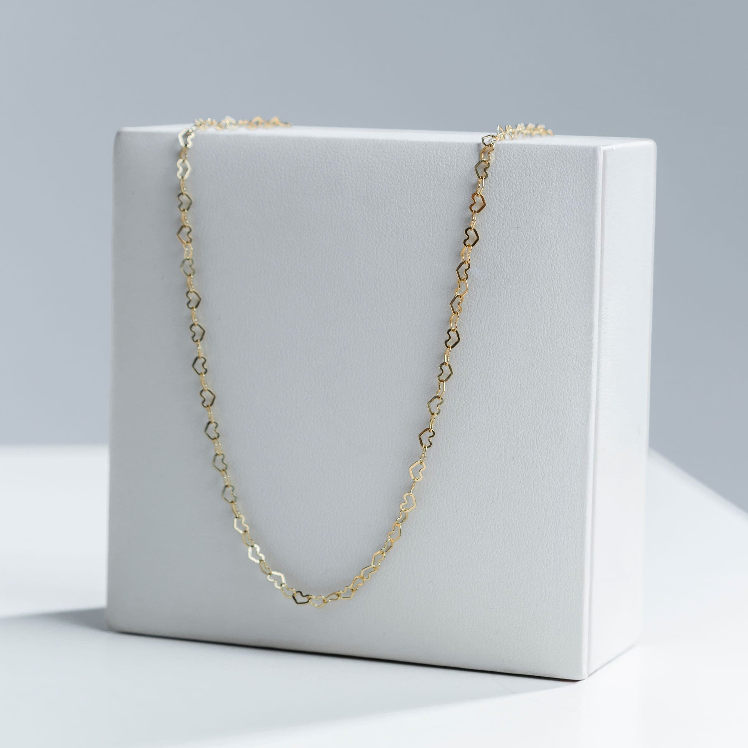 GARGANTILLA CORAZONES ENTRELAZADOS