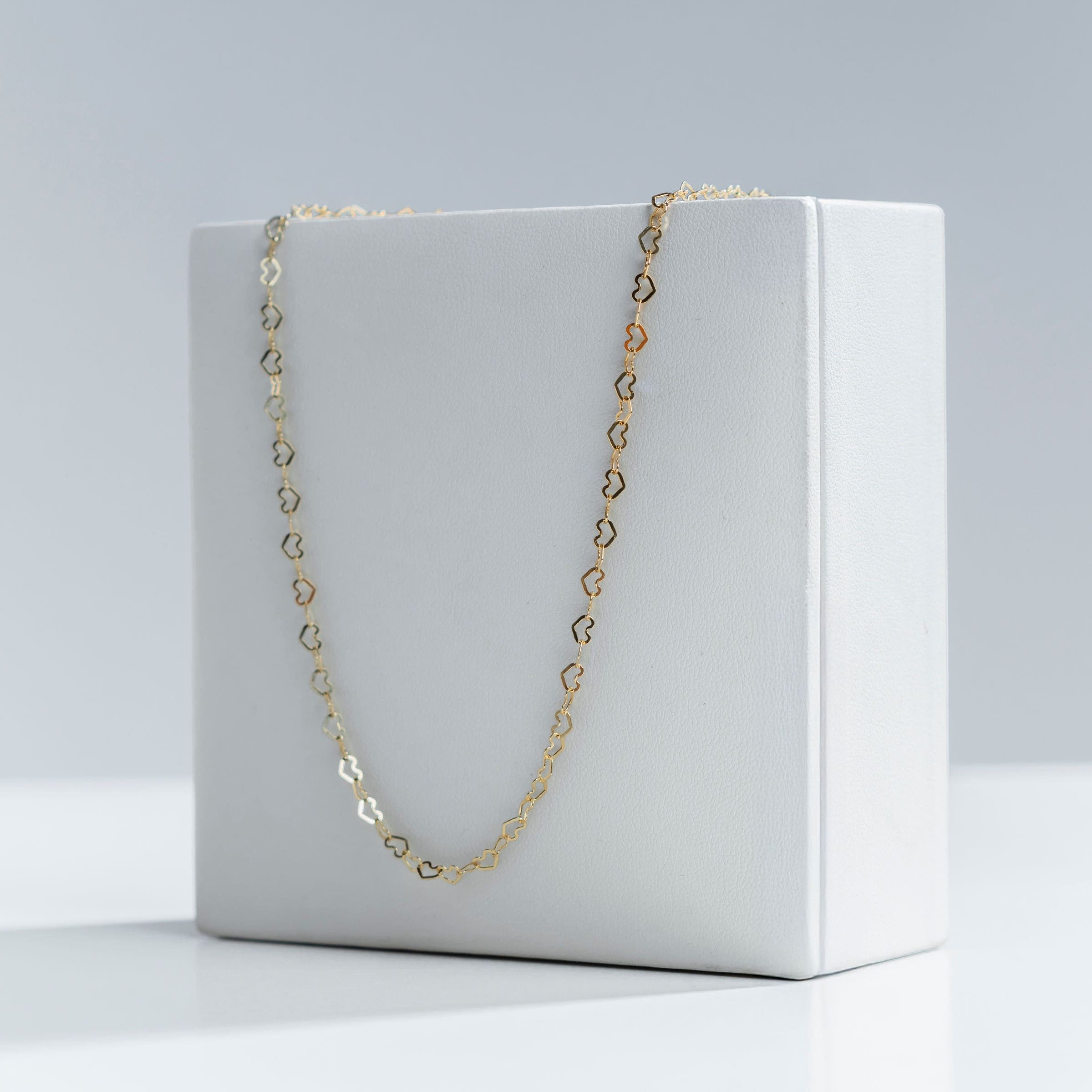 GARGANTILLA CORAZONES ENTRELAZADOS