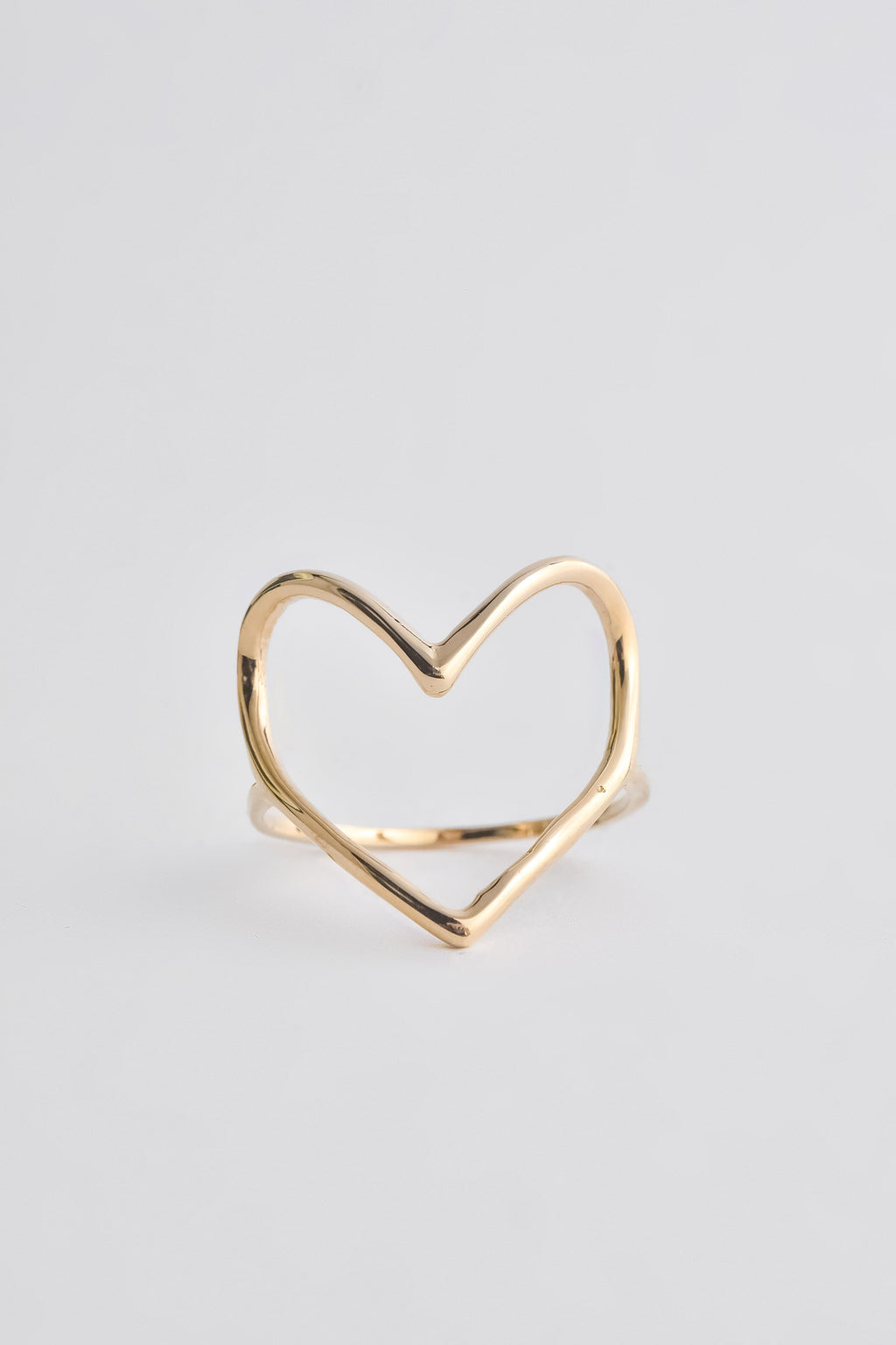 ANILLO SILUETA DE CORAZON