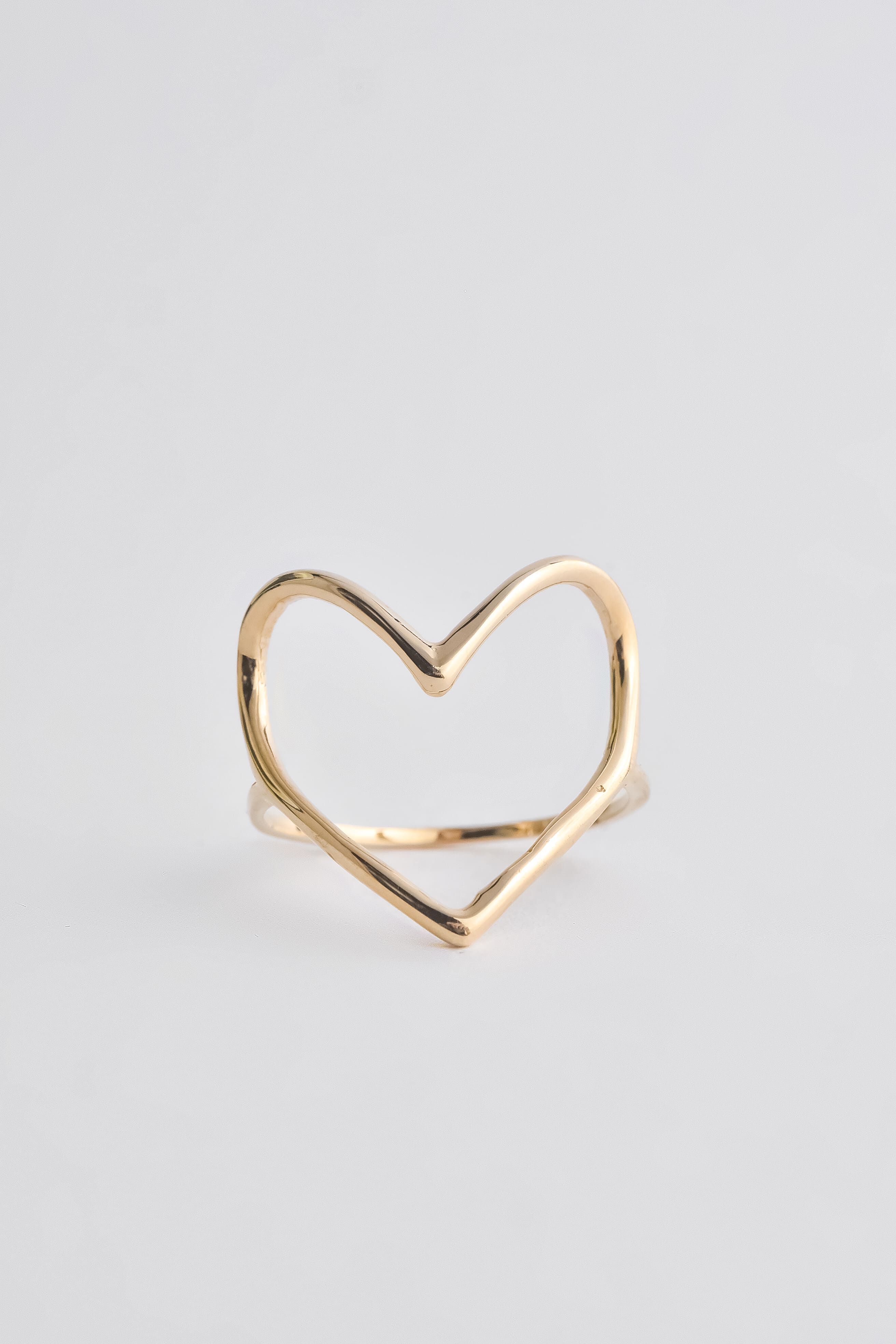 ANILLO SILUETA DE CORAZON