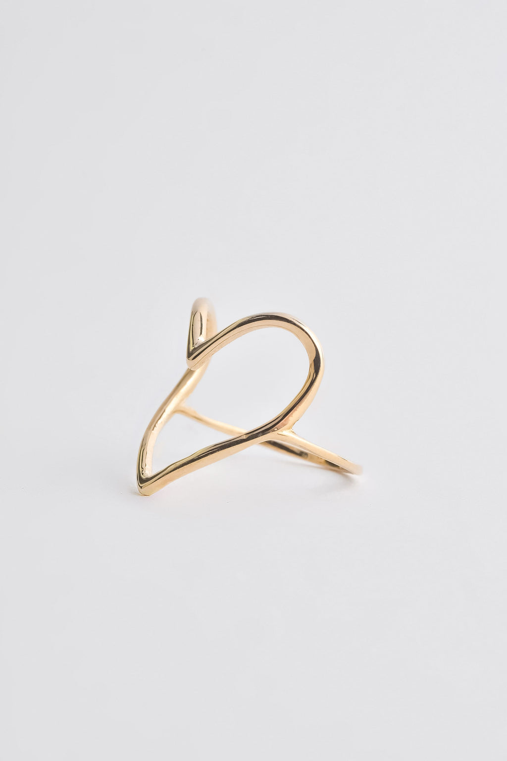 ANILLO SILUETA DE CORAZON