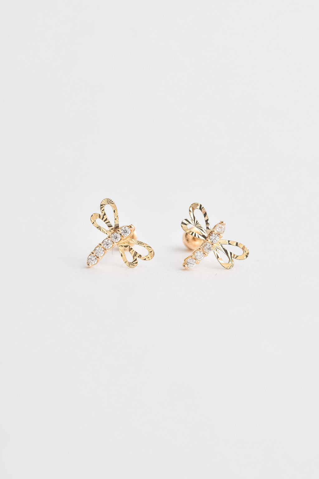 BROQUEL LIBELULA CON CIRCONIAS