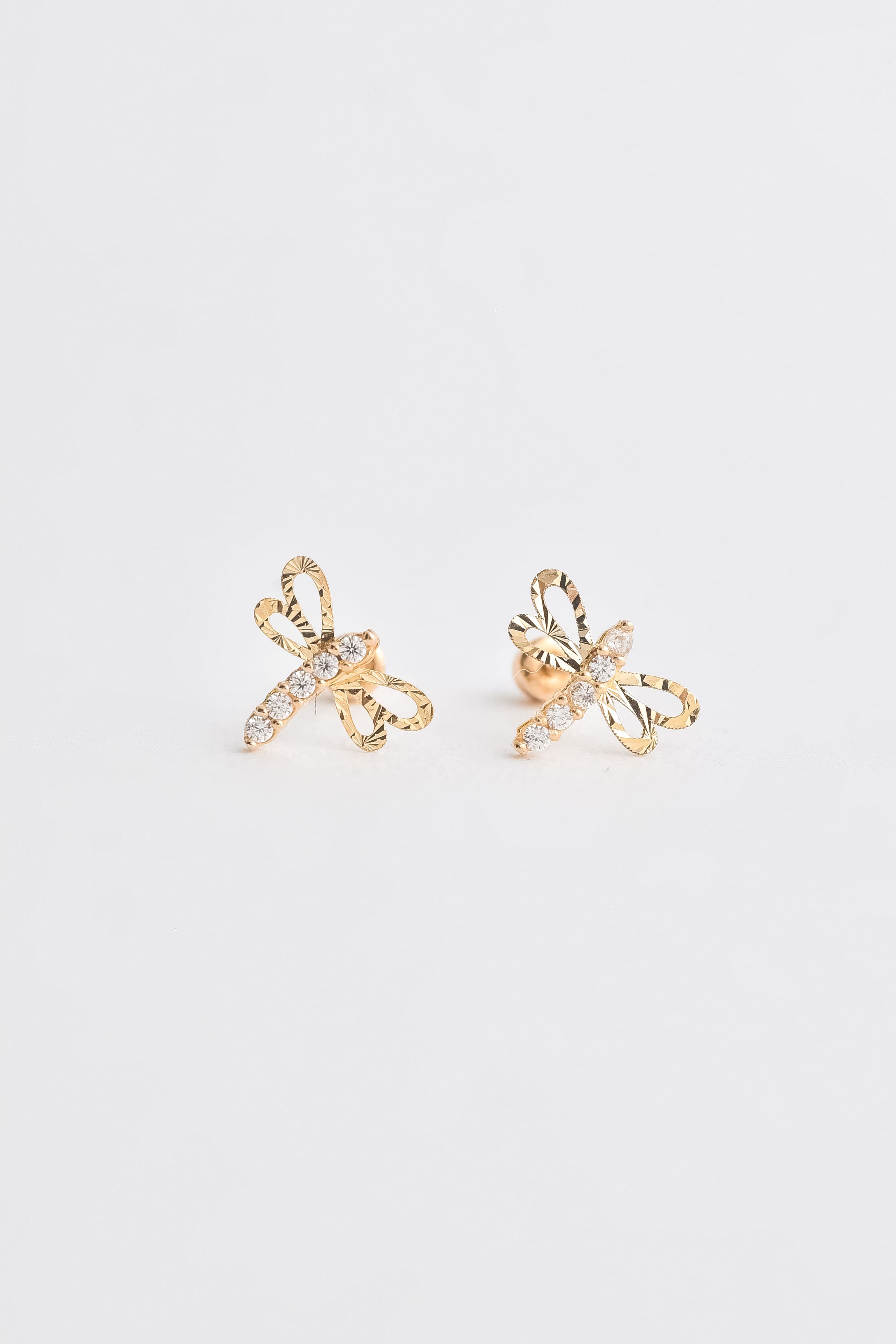 BROQUEL LIBELULA CON CIRCONIAS