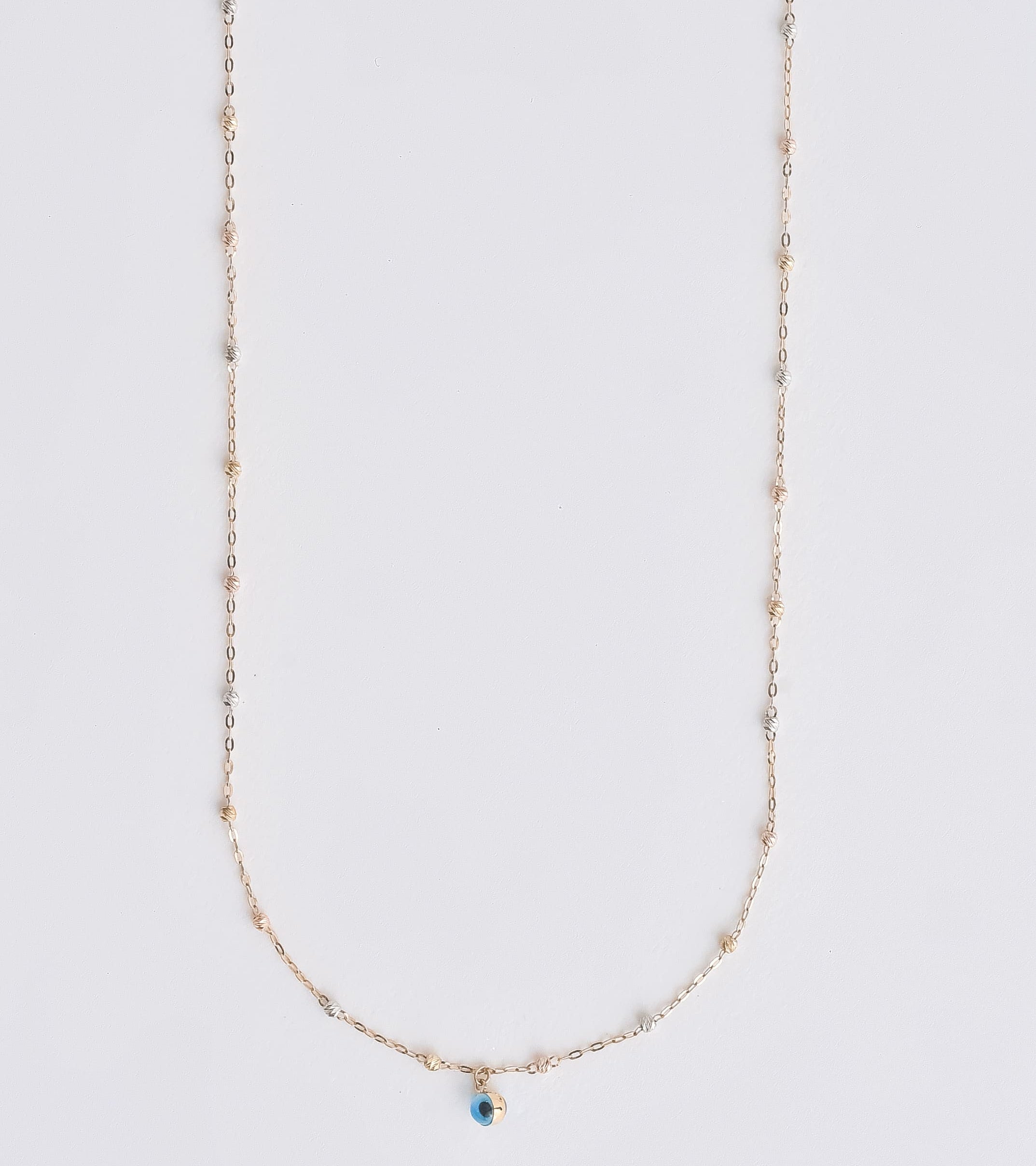 CADENA CON OJO TURCO