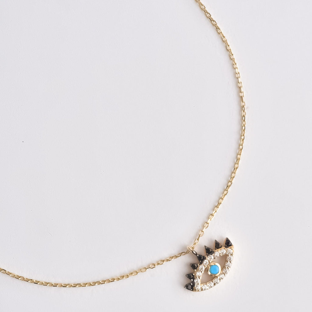 CADENA CON OJO TURCO